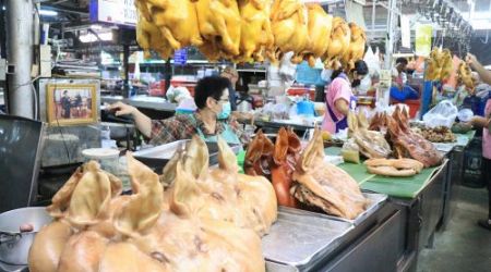 จองหัวหมู ไก่ต้ม เป็ดพะโล้ไหว้ตรุษจีนล่วงหน้า คึกคัก ที่้ร้านโต บริการ