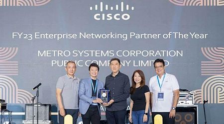 MSC คว้า 3 รางวัลแห่งปีจากงาน Cisco Thailand & Myanmar Partner Appreciation Event 2023