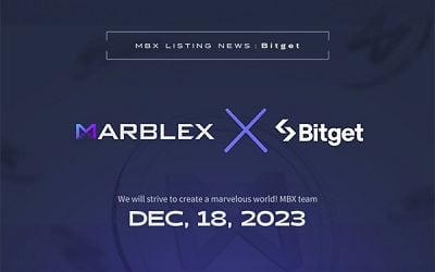 MARBLEX จดทะเบียน MBX อย่างเป็นทางการบน BITGET แล้ววันนี้