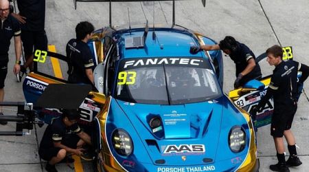 วุฒิกรและทีมเมท ขึ้น Top 5 สนามแรก Fanatec GT World 2024