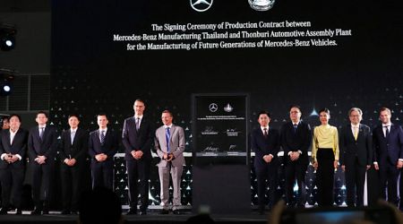 Mercedes ต่อสัญญา 10 ปี ขยายฐานการผลิตรถพลังงานไฟฟ้าในไทย