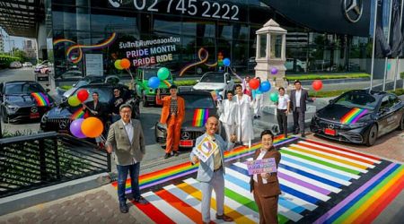 Benz BKK Bangna เปิดแคมเปญ Pride Month Pride Ride