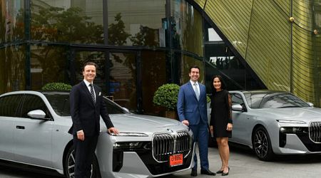 BMW และพาร์คไฮแอท กรุงเทพ ยกระดับการเดินทางด้วย BMW i7