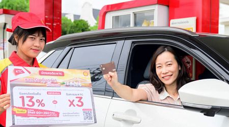 KTC และ Shell ร่วมส่งแคมเปญ “ยิ่งเติม ยิ่งได้” คะแนนมีค่า