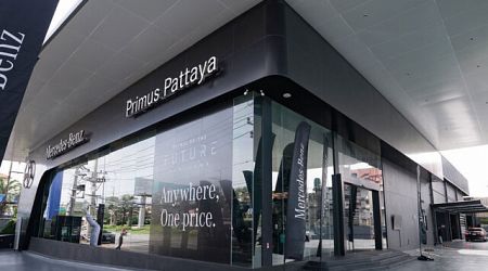 Primus Pattaya เปิดโชว์รูมรถหรู Mercedes-Benz แห่งใหม่ล่าสุด