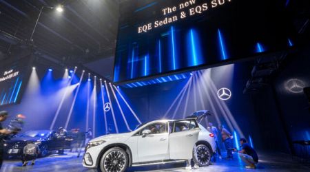 Mercedes เปิดตัว 2 รถไฟฟ้ารุ่นใหม่ EQE Sedan และ EQS SUV