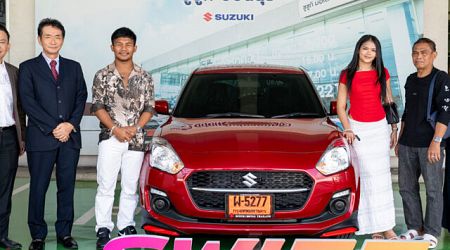 Suzuki ปลื้ม ‘รถถัง’ ใช้ Swift ขยายเวลาแคมเปญ Swift 777