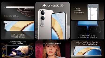 vivo ประกาศท้าชนทุกสเปก เปิดตัว Y200 5G ในราคาเริ่มต้น 9,999 บาท 