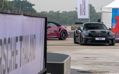 Porsche World Road Show 2024 ลองขับครบครัน ทั้งน้ำมันและไฟฟ้า