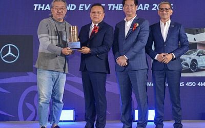 เมอร์เซเดส-เบนซ์ คว้ารางวัล Thailand EV of the Year 2024