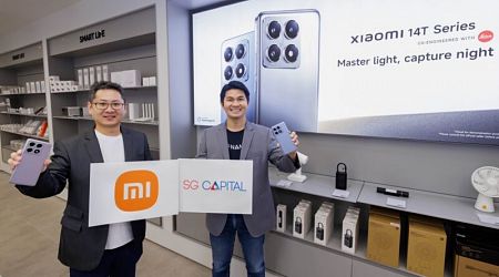 Xiaomi ร่วมกับ เอสจี แคปปิตอล ให้คุณเป็นเจ้าของสมาร์ทโฟน Xiaomi 14T Series ด้วยโปรแกรม SG Finance+