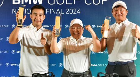 3 นักกอล์ฟไทยคว้าชัย BMW Golf Cup National Final 2024