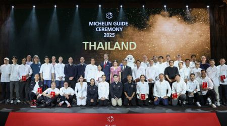 ‘ศรณ์’ สร้างประวัติศาสตร์ คว้ารางวัล 3 ดาว MICHELIN ร้านแรกในไทย