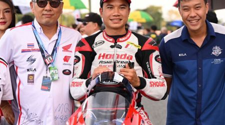 ชิพ-นครินทร์ บิดจบท็อป 8 ส่งท้าย Asia Road Racing 2024