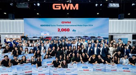 GWM กวาดยอดจองทะลุ 2,060 คัน ในงาน Motor Expo 2024