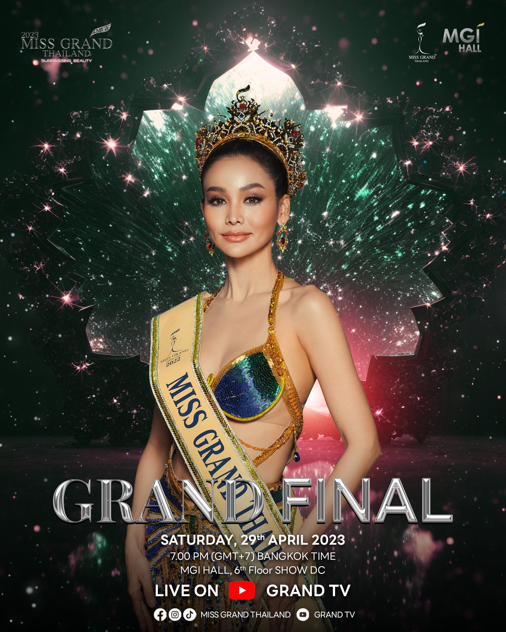 Miss Grand Thailand 2023 ในรอบต่างๆดังต่อไปนี้ 