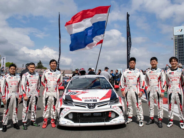 Toyota Gazoo Racing Team Thai คว้าแชมป์ 4 สมัย