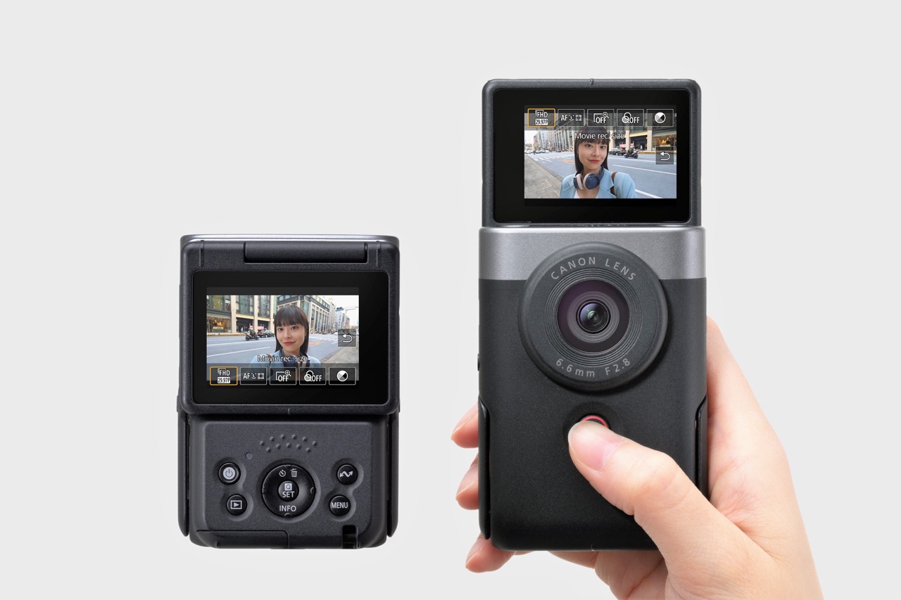 แคนนอน เตรียมเปิดตัวกล้อง Canon PowerShot V10 สำหรับชาว Vlogger จัดเต็มวิดีโอ 4K และไลฟ์สตรีม