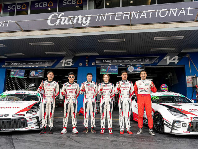 Toyota Gazoo Racing Team Thai ดันนักแข่งรุ่นใหม่