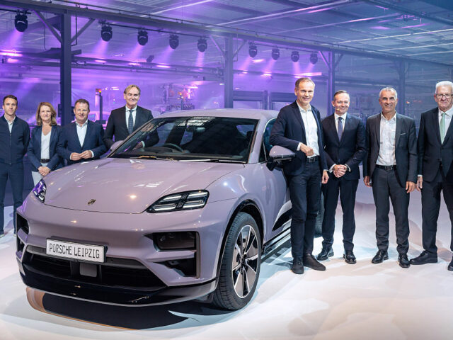 Porsche เริ่มผลิต Macan พลังไฟฟ้าที่โรงงานในเมือง Leipzig