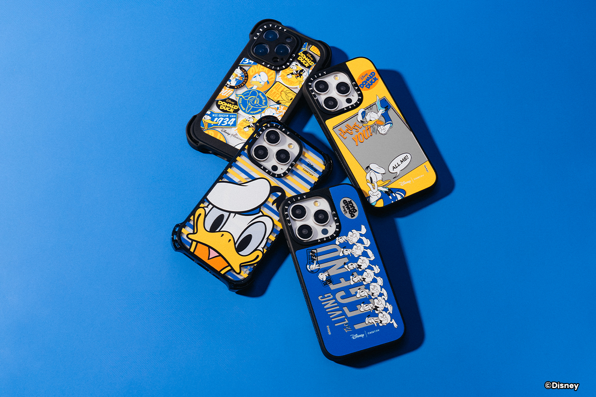 CASETiFY ฉลองครบรอบ 90 ปีของ Donald Duck ด้วยอุปกรณ์เสริมเทคโนโลยีมากมาย