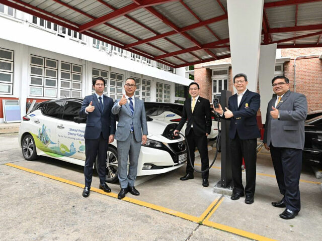 Nissan เปิดโครงการ V2G ทดสอบจ่ายไฟฟ้าจากเข้าสู่ระบบจ่ายไฟฟ้า