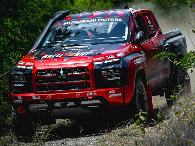 Mitsubishi จัดทัพลุย Asia Cross Country Rally 2024