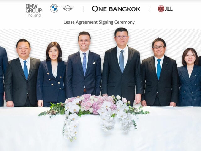 BMW ประเทศไทย ลงนามย้ายสำนักงานใหญ่ไปที่ One Bangkok