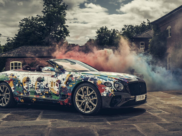 Bentley เผยโฉม Pride Car คันล่าสุด ย้ำสนับสนุนความหลากหลาย