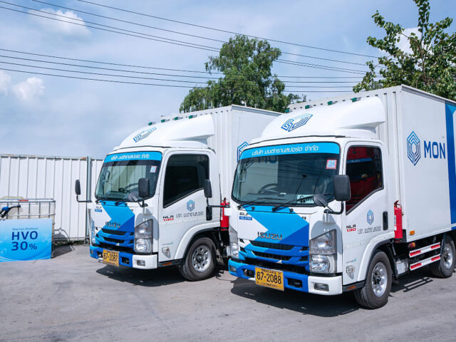 Isuzu เริ่มทดสอบการใช้น้ำมันเชื้อเพลิง HVO กับ Isuzu ELF