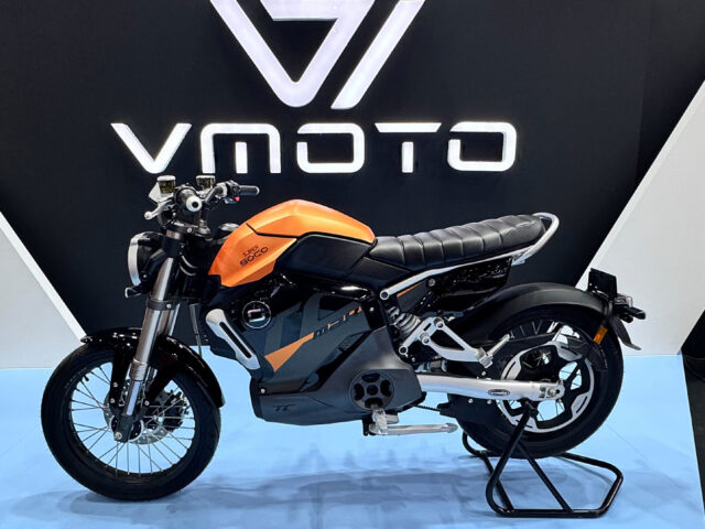 Vmoto ลงงบกว่า 100 ล้านบาท เปิดตลาดมอเตอร์ไซค์ไฟฟ้าในไทย