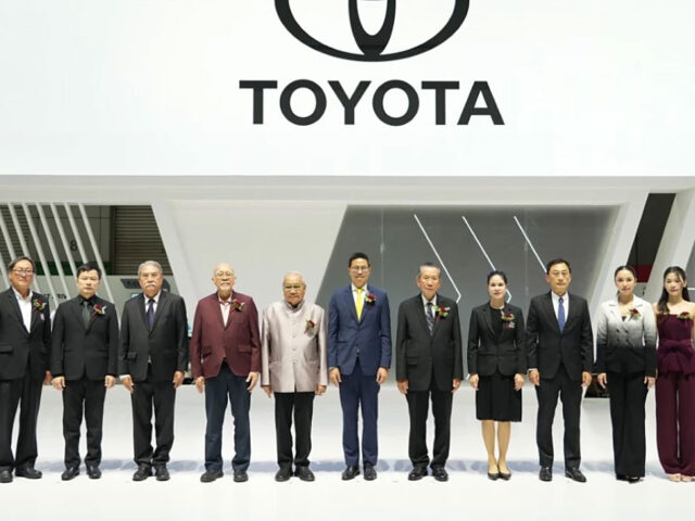 Toyota ยกโชว์รูมมาไว้ที่บูธในงาน BIG Motor Sale 2024