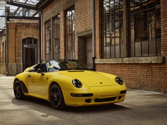 911 Speedster หนึ่งเดียวที่ผลิตโดยแผนก Sonderwunsch