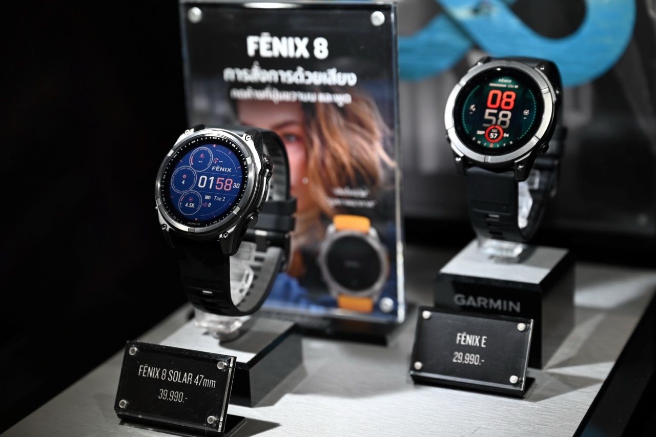 Garmin เปิดตัว FENIX 8 ที่สุดของมัลติสปอร์ตสมาร์ทวอทช์ระดับพรีเมียม แบตอึดสูงสุดหลักเดือน