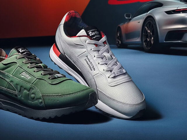 Porsche และ Puma เปิดตัวรองเท้าผ้าใบรุ่นพิเศษ 50 ปี 911