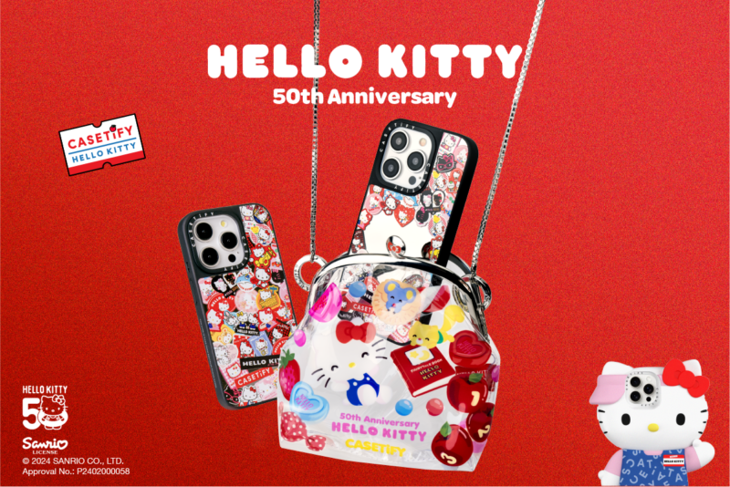 Sanrio x CASETiFY เอาใจสาวกเหล่าน้อน ๆ ทีม Sanrio ด้วยอุปกรณ์ตกแต่งไอทีที่น่ารักแบบใจละลาย