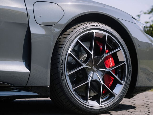 Bridgestone พัฒนายางให้รถไฟฟ้า Audi e-tron GT โฉมใหม่