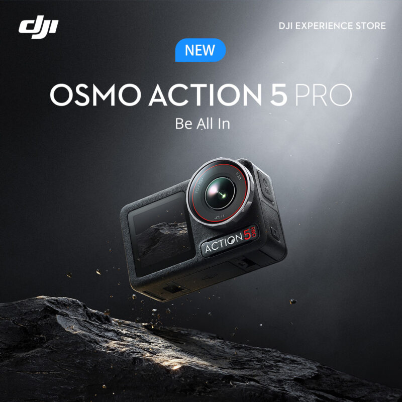 DJI เปิดตัว Osmo Action 5 Pro กล้อง Action Camera ระดับสูงของวงการเทคโนโลยีกล้อง