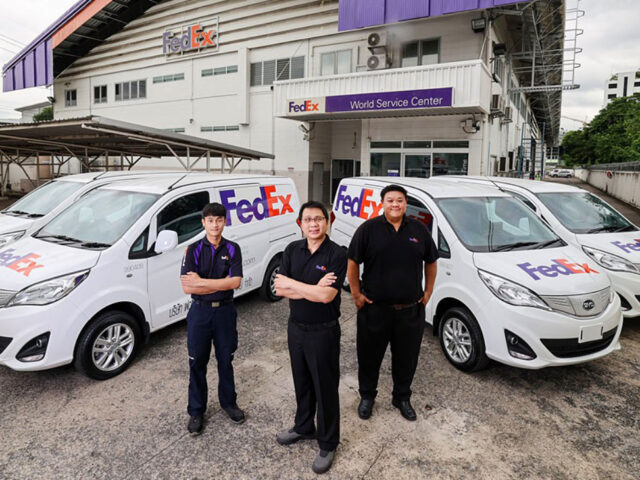 FedEx เสริมทัพรถไฟฟ้าในไทย เดินหน้าบรรลุเป้าหมายขนส่งไร้มลพิษ