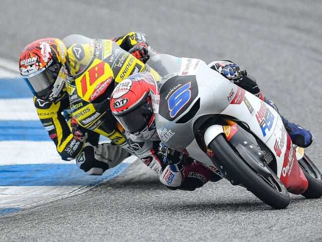 ได้ใจแฟนชาวไทย ก๊องส์-ธัชกร ฮึดไล่แซงคว้าท็อป 17 Moto3 โฮมเรซ