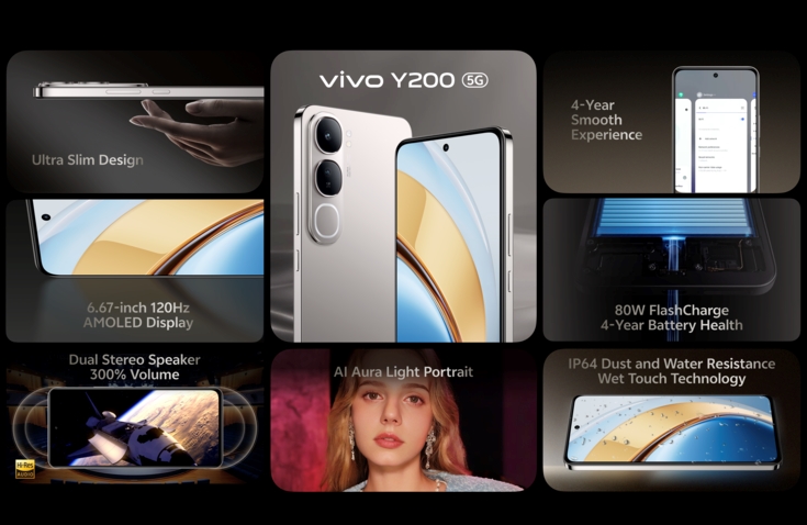 vivo ประกาศท้าชนทุกสเปก เปิดตัว Y200 5G ในราคาเริ่มต้น 9,999 บาท 