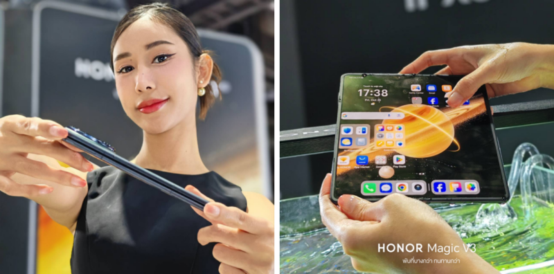 แรงไม่หยุด! HONOR Magic V3 กระแสตอบรับท่วมท้นในงาน Thailand Mobile Expo ขยายพรีออเดอร์ถึง 31 ต.ค.นี้