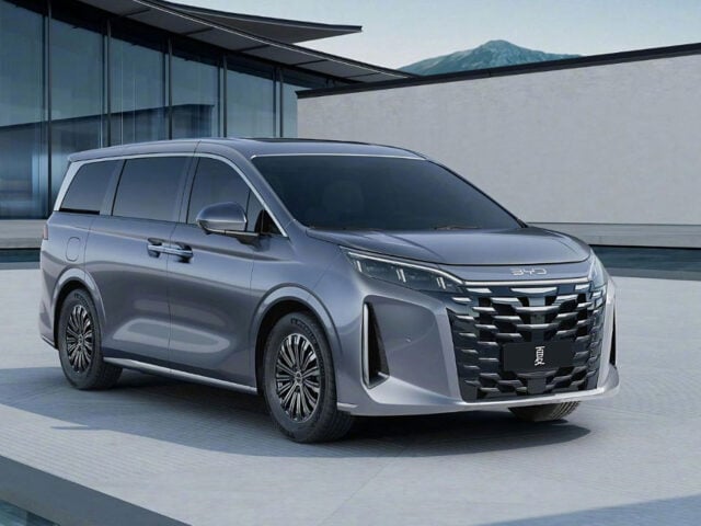 2025 BYD Xia มินิแวนพลังปลั๊ก-อิน ไฮบริด เปิดตัวในประเทศจีน